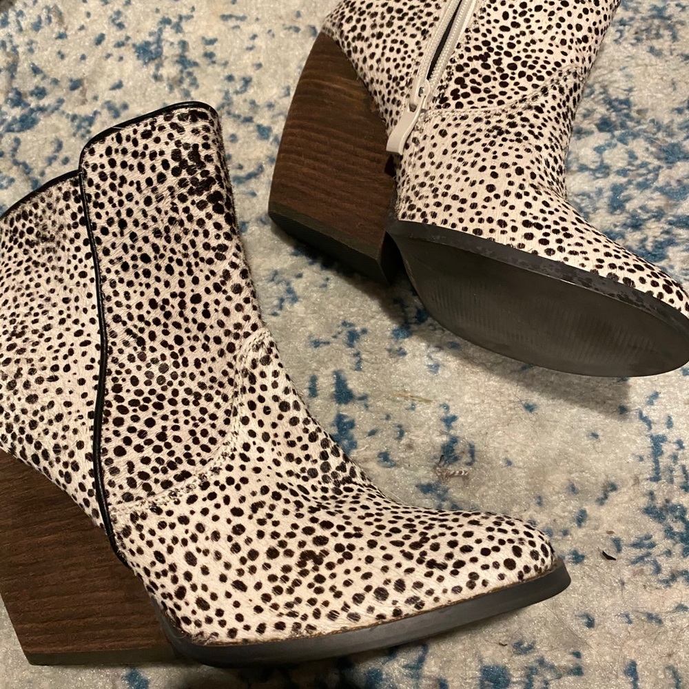 Dalmatian Print booties